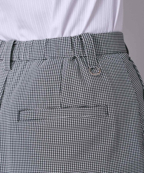パンツ 「ADABAT NAVY」接触冷感 クールチドリキュロット レディースの画像