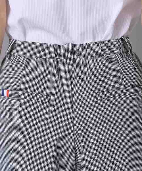 パンツ 「ADABAT NAVY」接触冷感 クールチドリキュロット レディースの画像