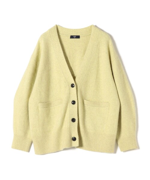 「SHIPS Colors」 ニットカーディガン ONE SIZE オフホワイト レディース_画像6