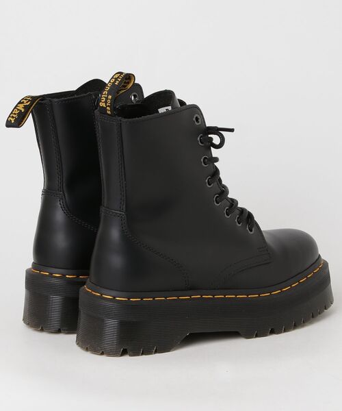 「Dr. Martens」 ショートブーツ - ブラック レディースの画像
