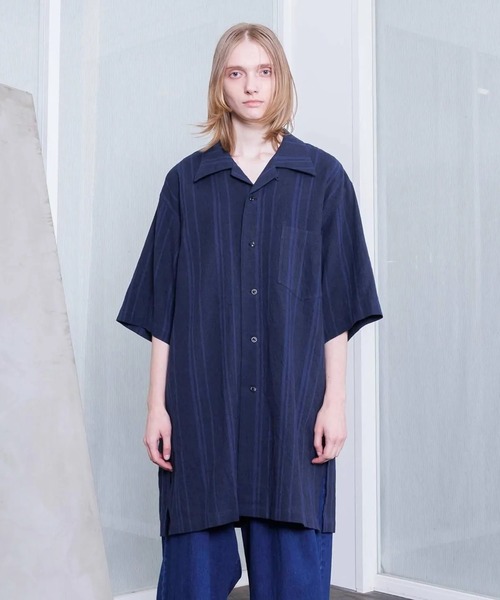 VOAAOV（ヴォアーブ） シャツ 「VOAAOV」TWEED / STRIPE - SET UP
