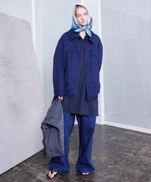 VOAAOV（ヴォアーブ） シャツ 「VOAAOV」TWEED / STRIPE - SET UP