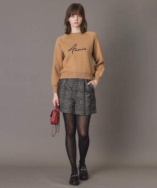 「DRESSTERIOR」 長袖ニット 40 ネイビー レディース_画像5