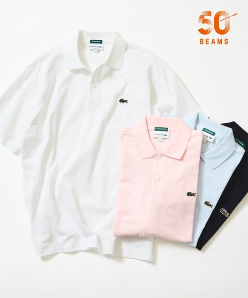 BEAMS（ビームス） ポロシャツ 「別注」LACOSTE / ヘビーカノコ