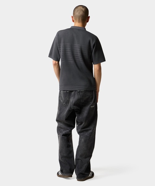 HUF（ハフ） ポロシャツ MEGABLAST KNIT POLO TOP メンズ レディース