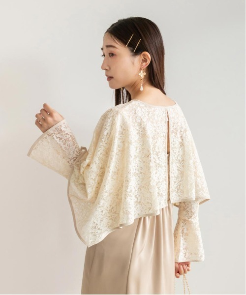 「RANDA」 コンビワンピース 1 ベージュ レディース_画像8