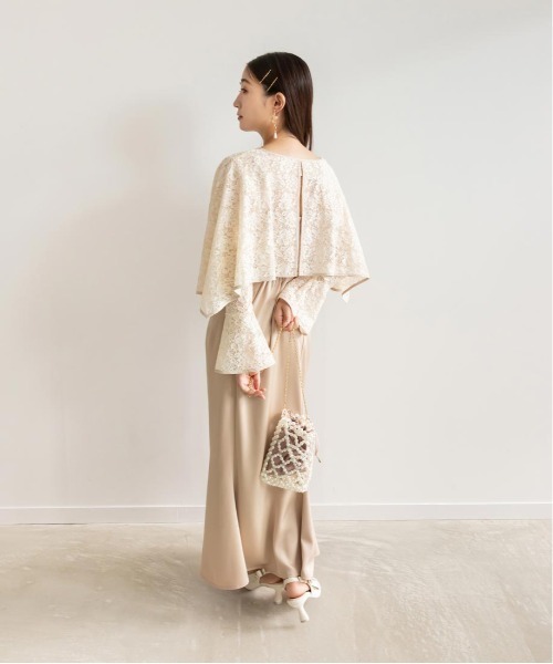 「RANDA」 コンビワンピース 1 ベージュ レディース_画像10