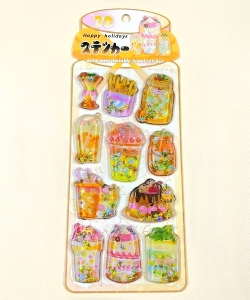 LACーVERT ステッカー 3Dトゥインクルウォーターシール : ZOZOTOWN
