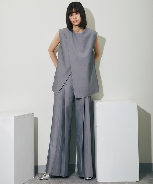 「SMILE ORCHID」 セットアップ S グレー レディース