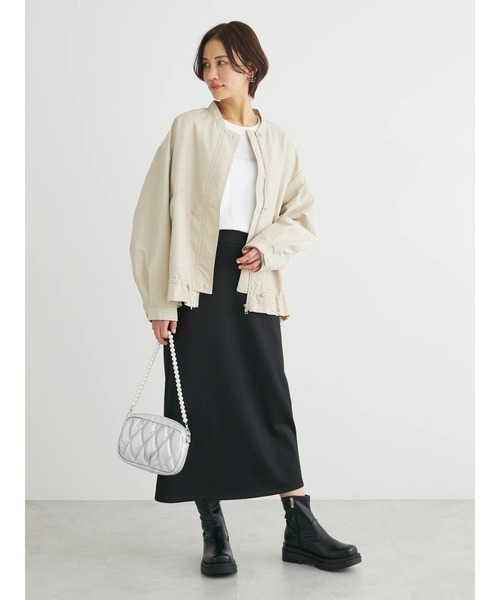「Green Parks」 「chocol raffine robe」ブルゾン FREE カーキ レディース_画像5
