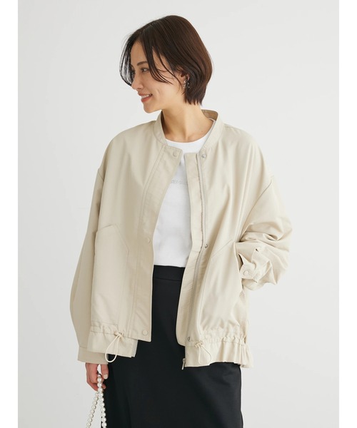 「Green Parks」 「chocol raffine robe」ブルゾン FREE カーキ レディース_画像8