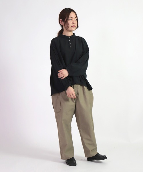 「Brocante」 カーゴパンツ 2 オリーブ レディース_画像6