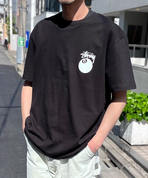STUSSY（ステューシー） tシャツ 8BALL HALF T-SHIRTS ロゴ 半袖 T