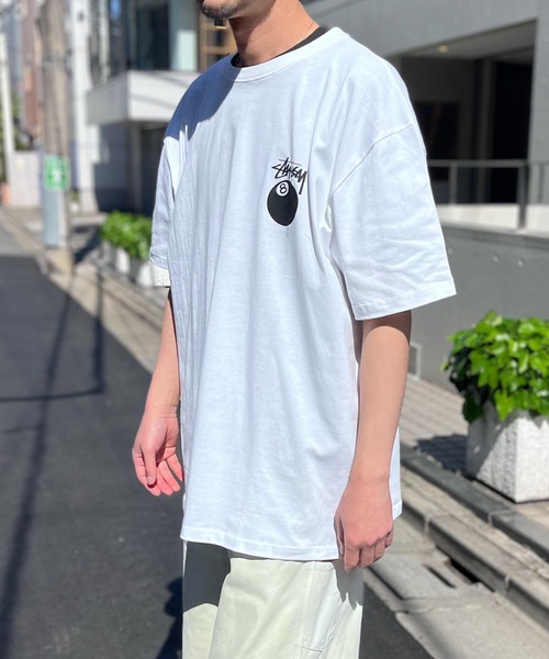 STUSSY（ステューシー） tシャツ 8BALL HALF T-SHIRTS ロゴ 半袖 T