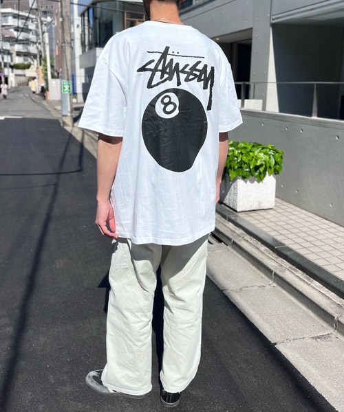 STUSSY（ステューシー） tシャツ 8BALL HALF T-SHIRTS ロゴ 半袖 T