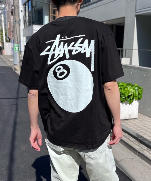 STUSSY（ステューシー） tシャツ 8BALL HALF T-SHIRTS ロゴ 半袖 T
