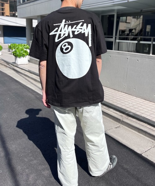 STUSSY（ステューシー） tシャツ 8BALL HALF T-SHIRTS ロゴ 半袖 T