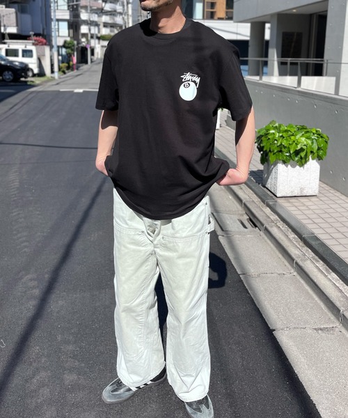 STUSSY（ステューシー） tシャツ 8BALL HALF T-SHIRTS ロゴ 半袖 T