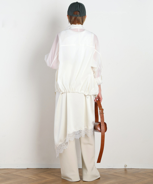 AP STUDIO スラックス パンツ 追加エラスティックパンツ レディース