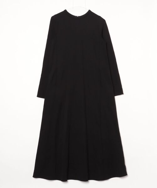 「Demi-Luxe BEAMS」 長袖ワンピース 38 ブラック レディース