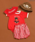 ベビー服 ロンパース 「モンチッチ」 リンガー...の詳細画像3