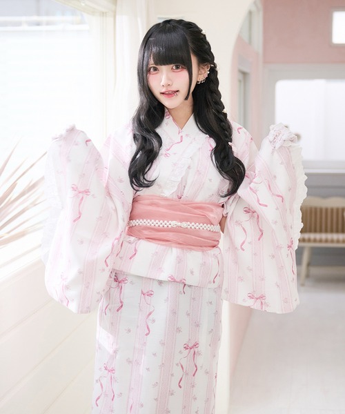 Pal elfy パルエルフィー セパレート浴衣　2024年 Pal elfy 浴衣 セパレート浴衣セット レディース : ZOZOTOWN Yahoo!店