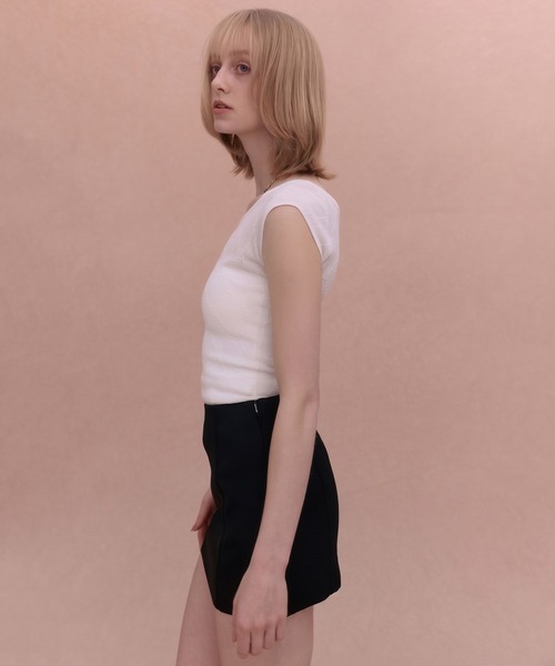 スカート SATIN RIBBON MINI SKIRTの画像