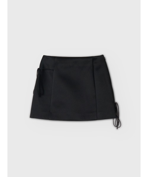 スカート SATIN RIBBON MINI SKIRTの画像