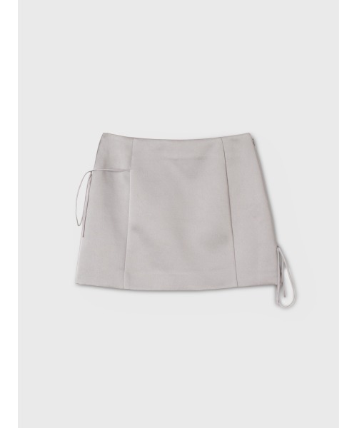 スカート SATIN RIBBON MINI SKIRTの画像