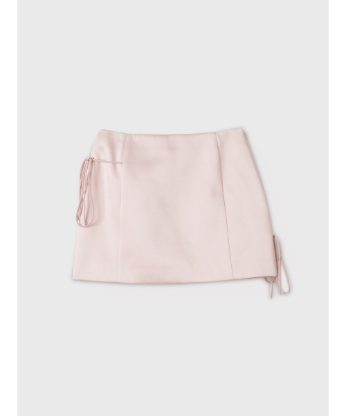 スカート SATIN RIBBON MINI SKIRTの画像