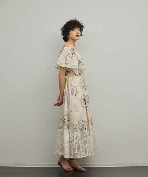 GRACE CONTINENTAL（グレースコンチネンタル） ワンピース 半袖 レース