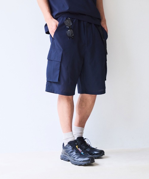 SALON adam et rope' ☆ ブライトカーゴパンツ LE CERCLE par rope' カーゴパンツ ロフトエアカーゴショーツ