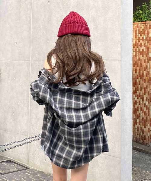 「NANEA」 長袖シャツ MEDIUM グレー レディース_画像9