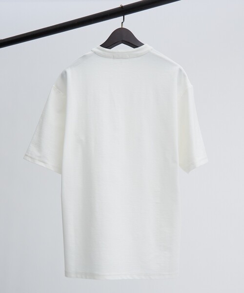 「ABAHOUSE」 半袖Tシャツ 46 ホワイト メンズ_画像4