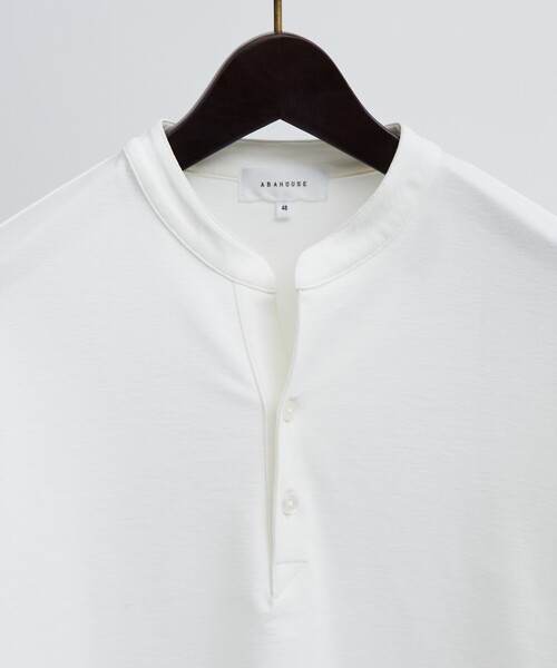 「ABAHOUSE」 半袖Tシャツ 46 ホワイト メンズ_画像5
