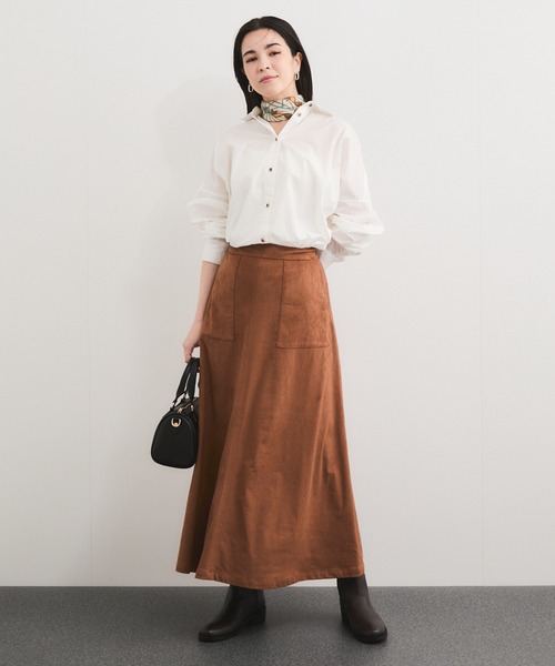 「LE CERCLE par rope'」 長袖シャツ FREE サックスブルー レディース_画像2