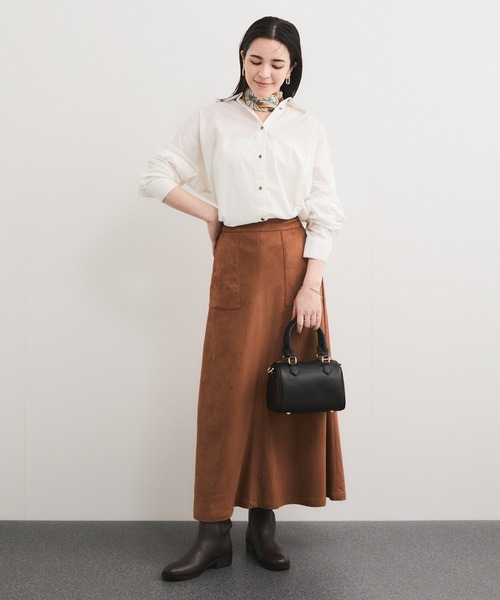 「LE CERCLE par rope'」 長袖シャツ FREE サックスブルー レディース_画像3
