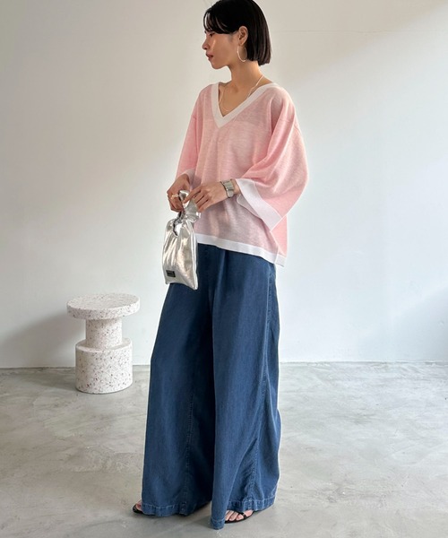 「DOUX ARCHIVES」 パンツ 38 ベージュ レディース_画像4