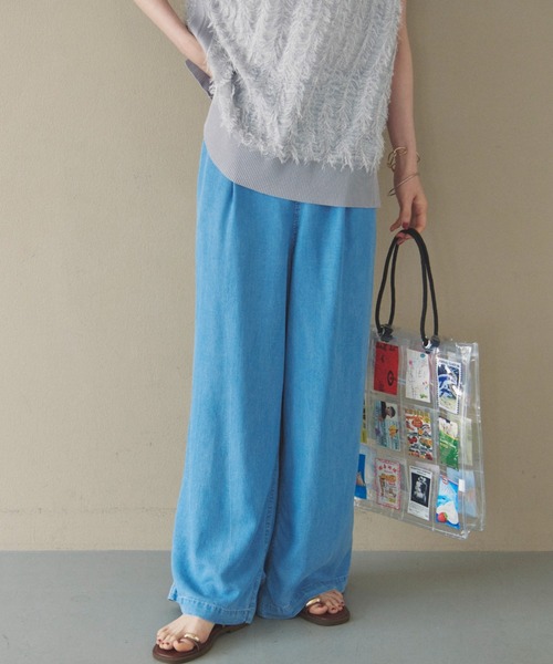 「DOUX ARCHIVES」 パンツ 38 ベージュ レディース_画像9