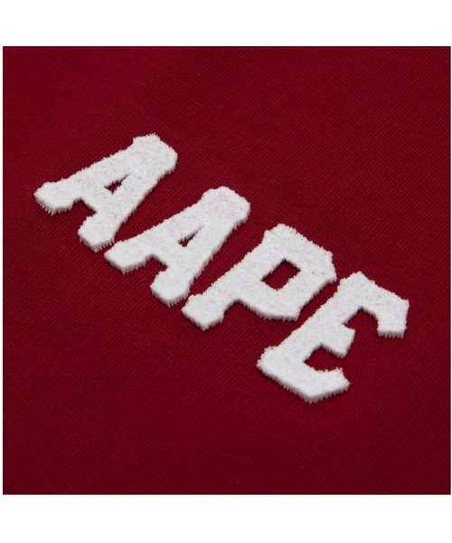 「AAPE BY A BATHING APE」 スウェットカットソー SMALL ブラック メンズ_画像8
