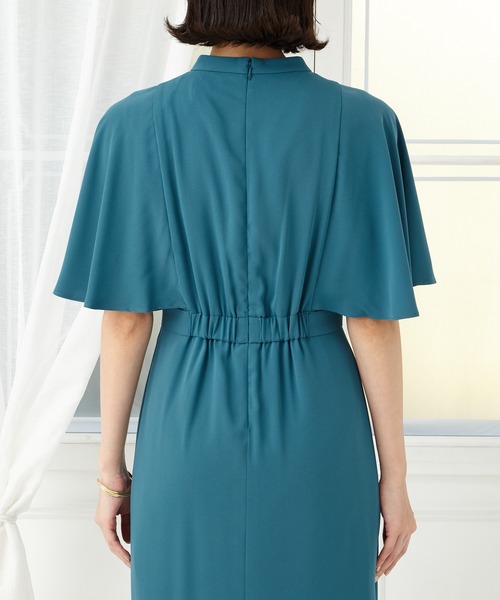 「AIMER」 半袖ワンピース MEDIUM キャメル レディース_画像3