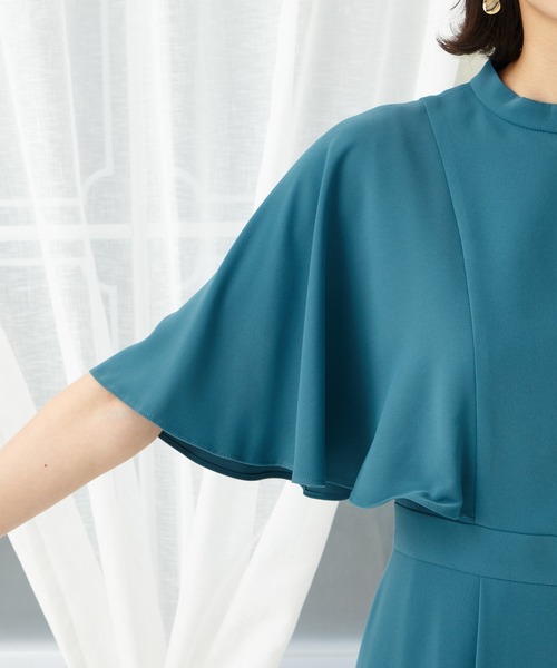 「AIMER」 半袖ワンピース MEDIUM キャメル レディース_画像4