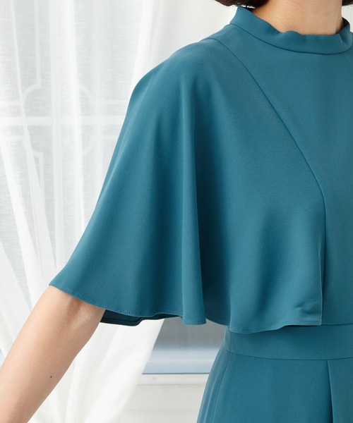 「AIMER」 半袖ワンピース MEDIUM キャメル レディース_画像5