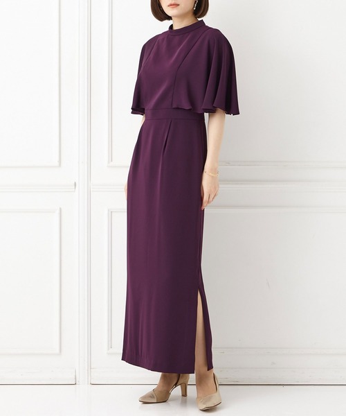 「AIMER」 半袖ワンピース MEDIUM キャメル レディース_画像9