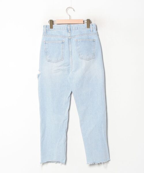 「ISOOK」 デニムパンツ M ブルー レディース_画像2