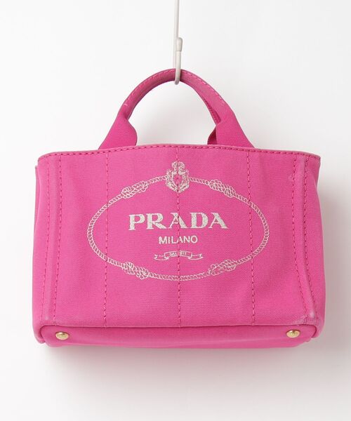PRADA（プラダ） ハンドバッグ - ピンク レディース : ZOZOTOWN Yahoo