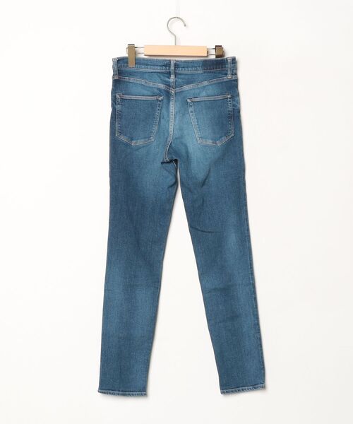 「D.M.G.」 スキニーデニムパンツ M ブルー レディース_画像2