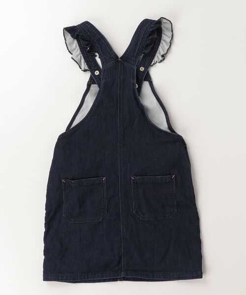 「PETIT BATEAU」 「KIDS」サロペットスカート 140cm ネイビー キッズ_画像2