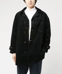 KAPITAL オイルコーティング コーデュロイ襟 Pコート ロングジャケット