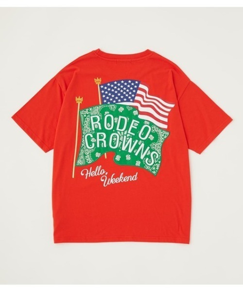 Tシャツ Tシャツ メンズバンダナフラッグtシャツ Zozotown 通販 Paypayモール